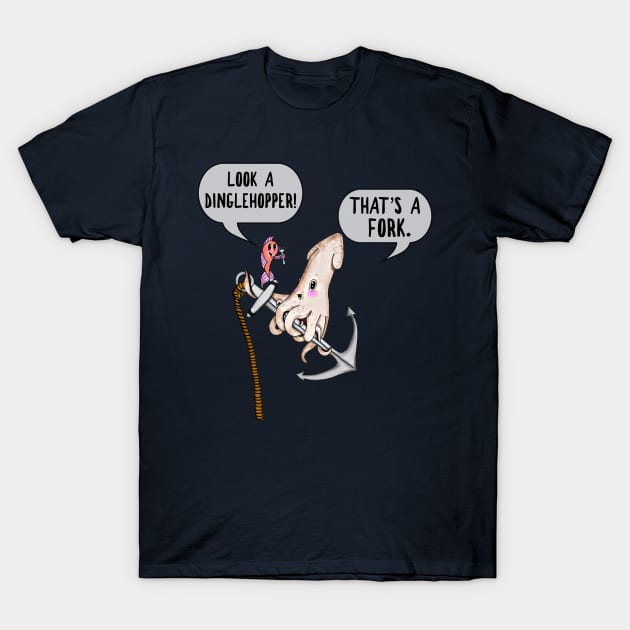 The Dinglehopper T-Shirt by Smurfdesigns